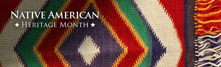 Native American Heritage Month, picture of rug