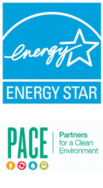 Energy Star and PACE logos