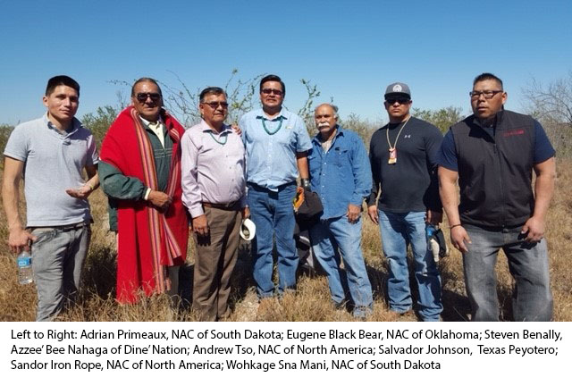 Representatives of the National Council of Native American Churches