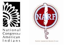 NCAI and NARF logos