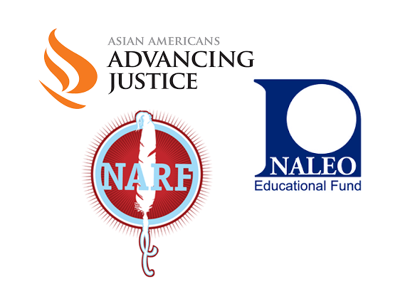 AAJC NALEO NARF logos 