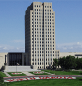 Photo of the North Dakota capitol