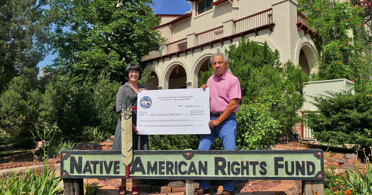 NARF Congratulates Siletz Grant Recipient Summer Law Clerk Calandra