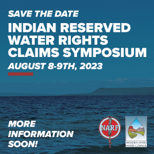 Indian Reserved Water Rights Symposium by the Native American Rights ...