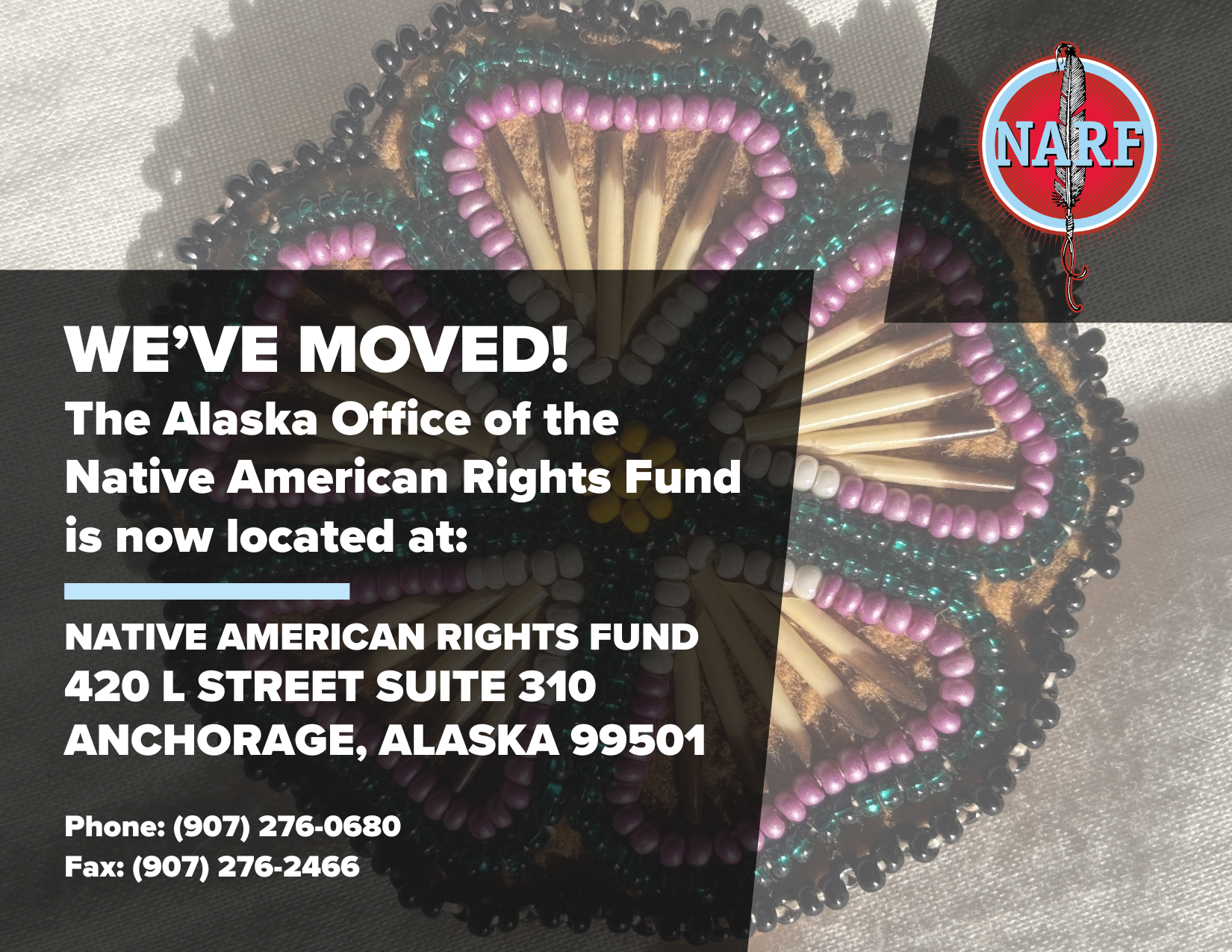 Our Alaska Office is Moving! - Native American Rights Fund