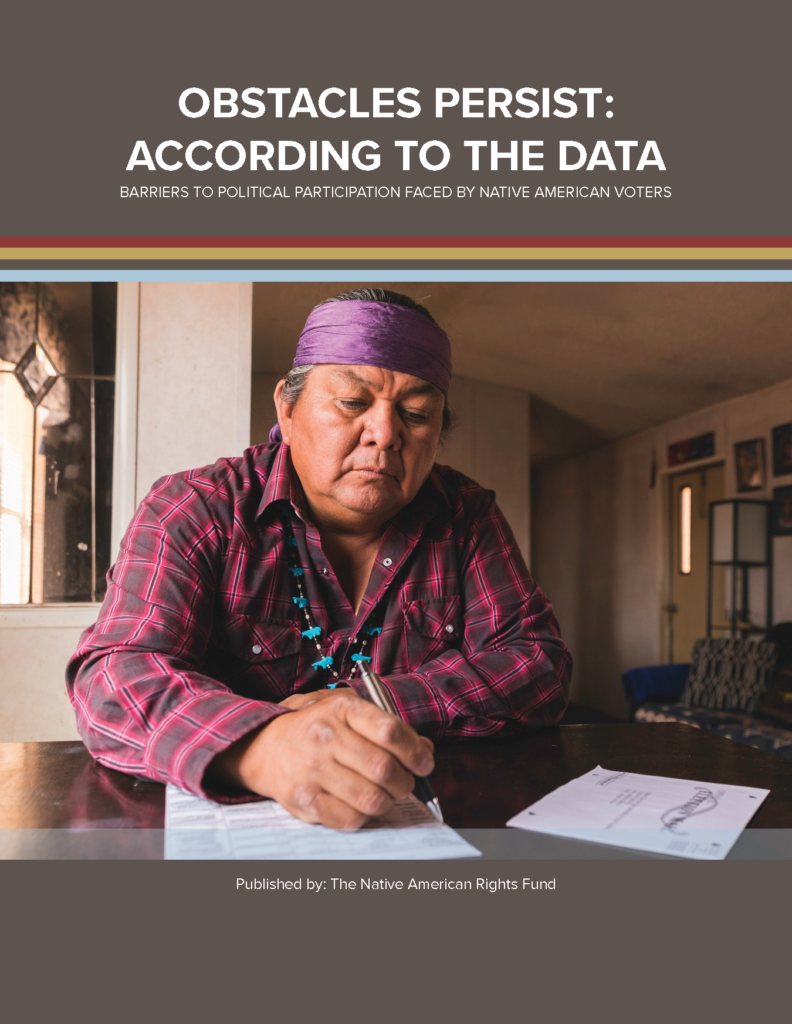 Report cover for Obstacles Persist: According to the Data